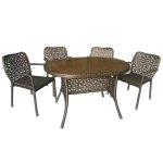 Комплект мебели Медо Прованс (стол + 4 кресла)