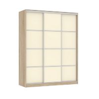 Шкаф-купе Мебельсон Бассо 2-600 дуб сонома/крем