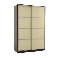 Шкаф-купе Мебельсон Гранд 2-600 венге/крем