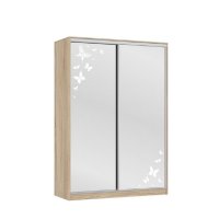 Шкаф-купе Мебельсон Гранд 4-600 бабочка дуб сонома