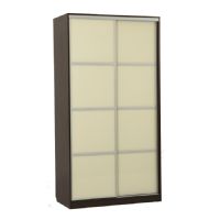 Шкаф-купе Мебельсон Рио 2-600 венге/крем