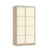 Шкаф-купе Мебельсон Рио 2-600 дуб сонома/крем