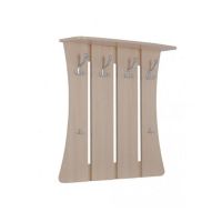 Вешалка настенная Мебельсон Уют-2 дуб млечный