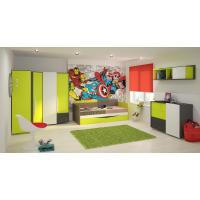 Детская ARVO Тармо темно-серый/лайм/белый