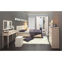 Спальный гарнитур ГМФ Montpellier дуб млечный