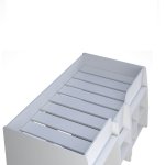 Кровать-чердак ВПК К4100 с выдвижными элементами Polini Simple белый