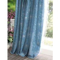 Шторы Праймтекс Волшебная ночь Emma Gabardin Provance 150*270 голубой