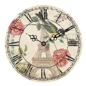Купить Настенные часы ПостерМаркет CL-02 Прованс мультиколор