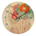 Настенные часы ПостерМаркет CL-22 Полевые цветы мультиколор