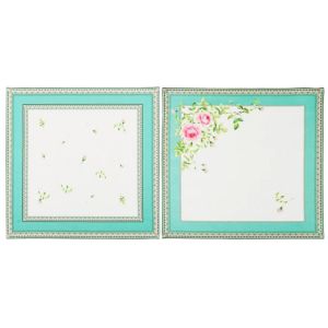 Купить Набор салфеток Арти М 850-701-83 Гарден (2 шт.) 40*40 бирюзовый