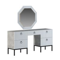 Стол туалетный АСМ-Модуль СТ1 Бержер метрополитан грей