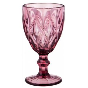 Купить Набор бокалов для вина Арти М 26-124 Ромбо (6 шт.) 325 мл розовый
