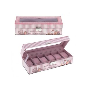 Купить Шкатулка РЕМЕКО 612509 для часов 30*11*8 см розовый
