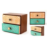 Шкатулка Русские подарки 38604 23*13*19 см мультиколор