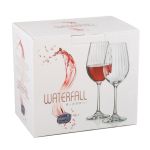 Набор бокалов Арти М 674-102 для вина (6 шт.) Waterfall 350 мл прозрачный