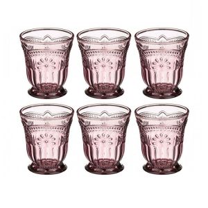 Купить Набор стаканов Арти М YH03-621S (6 шт.) Марсала 250 мл розовый