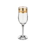 Набор фужеров Арти М 484-215 для шампанского (6 шт.) Кристалл 190 мл