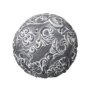 Купить Фигурка декоративная Арти М 450-679 Шар 10 см серый