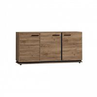 Тумба ГМФ МЦН5 Nature дуб табачный craft/черный