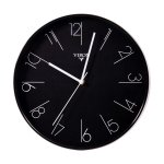 Настенные часы Русские подарки 222473 Viron 31*31*5 см чёрный/серебро