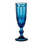 Набор бокалов Арти М 26-110 для шампанского Серпентина (6 шт.) 170 мл синий
