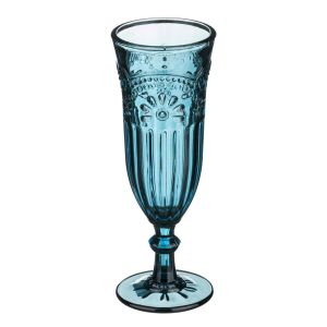 Купить Набор бокалов Арти М 228-036 для шампанского Индиго (6 шт.) 180 мл цвет синий