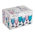Набор бокалов Арти М 228-039 для вина Индиго (6 шт.) 280 мл синий