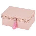 Шкатулка Русские подарки 84705 16*12*7 см розовый