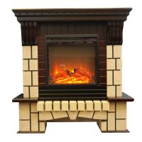 Камин ИнтерФлейм Экстер-М ЕС с Foton 18 LED темный дуб