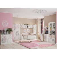 Детская Мебельсон Фэнтези белый рамух