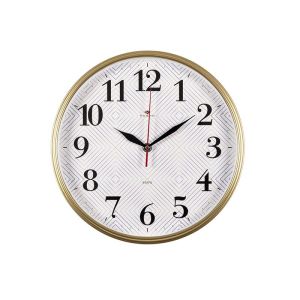 Купить Настенные часы Авангард 21 Век 2940-104 (2940) белый/золотой