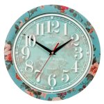 Настенные часы Авангард Вега П1-239-7-239 бирюза/розовый