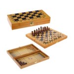 Игровой набор РЕМЕКО 231291 шахматы, шашки, нарды 30*16*5 см