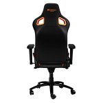 Кресло компьютерное Canyon Corax CND-SGCH5 черный/оранжевый
