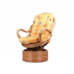 Кресло-качалка Мебель Импэкс Davao с подушкой золотой мёд
