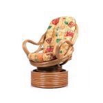 Кресло-качалка Мебель Импэкс Davao с подушкой золотой мёд
