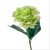Цветок искусственный MYBLUMM 0137 Гортензия микс силиконовая зелёный