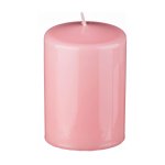 Свеча Арти М 348-389 10*7 см нежно-розовый