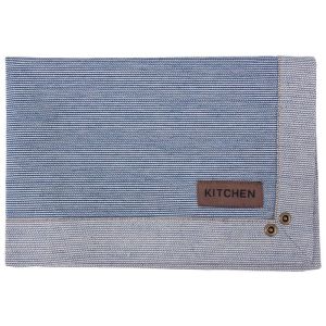 Купить Салфетка АРИЯ Kitchen Line 33*48 Vourla цвет тёмно-голубой
