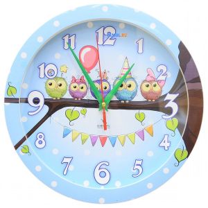 Купить Настенные часы Авангард Вега П1-310-7-310 голубой