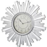 Настенные часы Арти М 220-193 Swiss home 50*50*4 см серебро
