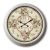 Настенные часы РЕМЕКО 232549 Время 70 см серый/зелёный/розовый