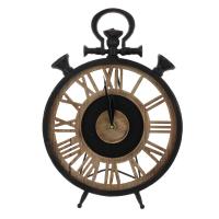 Настольные часы РЕМЕКО 724779 25*4*37 см черный/коричневый