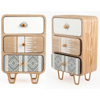 Шкатулка Русские подарки 38628 20*13*32 см дерево/белый