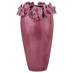 Ваза Арти М 146-569 Орхидеи 15*15*27 см розовый