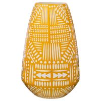 Ваза Арти М 536-234 24 см жёлтый
