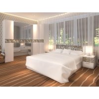 Спальный гарнитур Leko Селена EVO белый