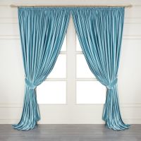 Шторы АРИЯ Versus (34) 200*270 с подхватом бирюзовый