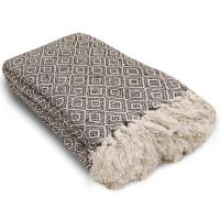 Плед КОРОНАТЕКС Ромб 200*240 серый