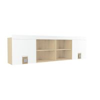 Полка навесная Аквилон ПН 7.1 Стиль туя светлая/кофе с молоком